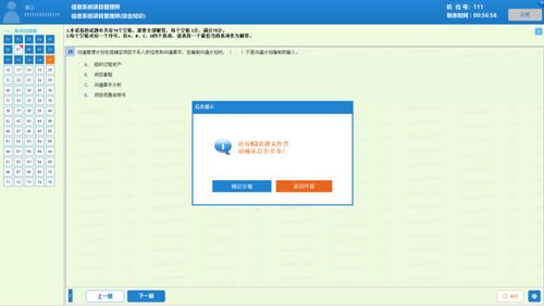 2023年下半年系統集成項目管理工程師機考模擬系統操作指南——北京信息系統集成服務